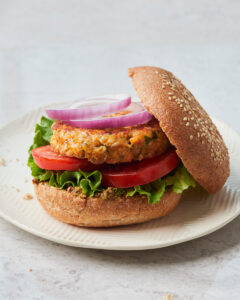 RedLilly Salmon Burger