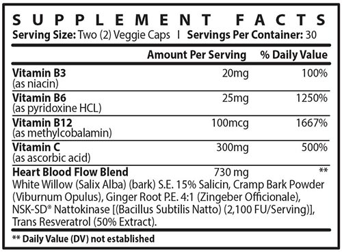 HEART-Supplement Facts